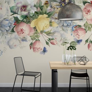  Flowers Hanging from Ceiling Wallpaper