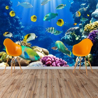Underwater Aquarium Wallpaper