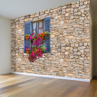 Stone Wall Poster